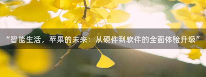 必赢国际软件下载：“智能生活，